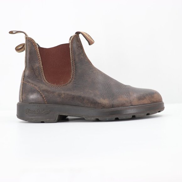 Blundstone Classic 585 Rustic Brown Leather Mens Size US 9 / UK 8 Chukka Boots main image 8